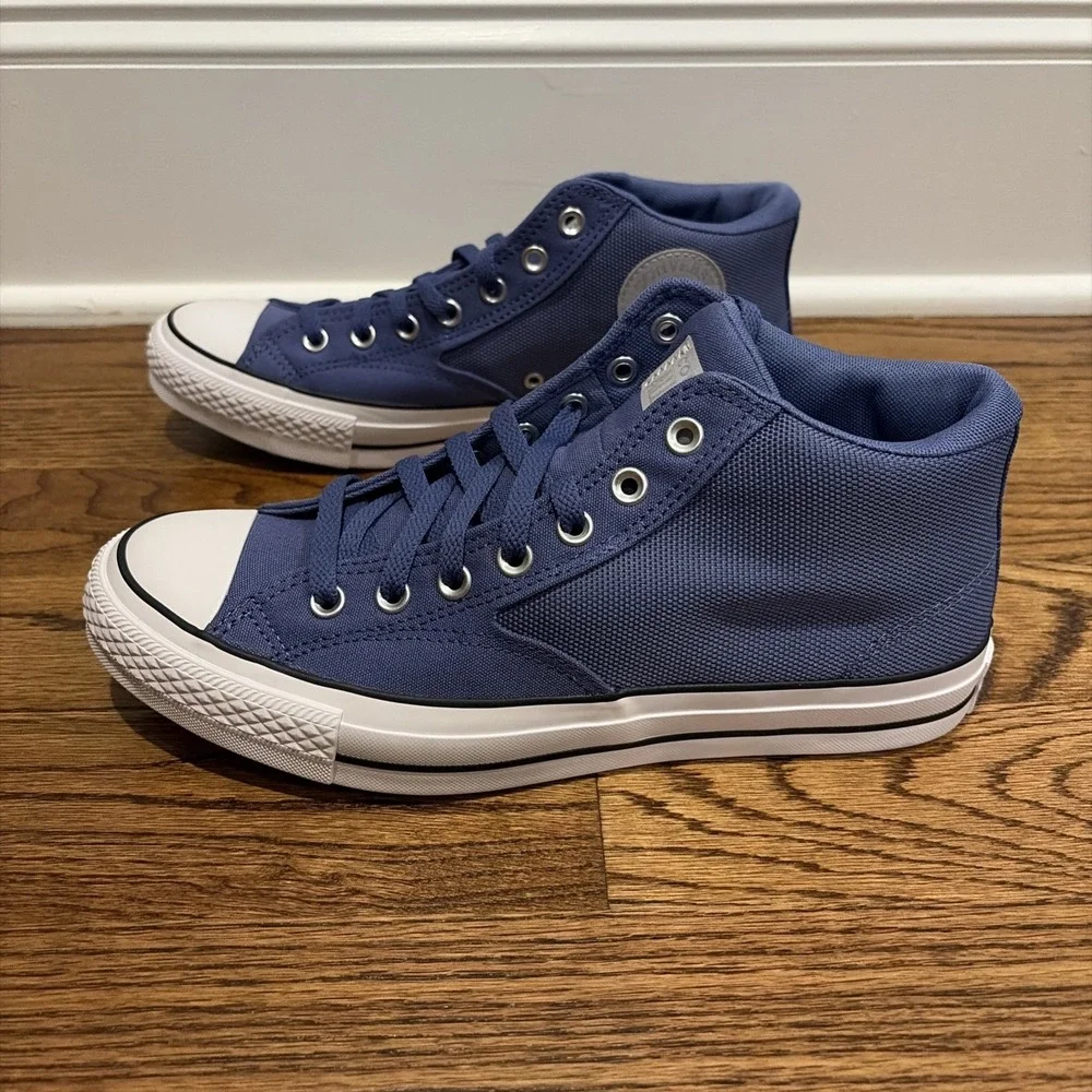 Converse Chuck Taylor All Star Mid Malden Street Indigo Storm Shoes Men Size 9.5